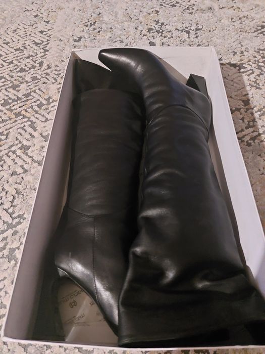 Сапоги кожаные 40 р