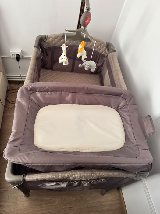 Patut copii / bebe kraft cu accesorii aproape nou