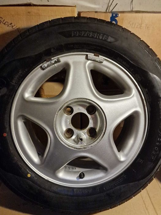 4 Jante Aliaj R15 GM 4x100 Butuc 58mm 6Jx15 ET49 Opel Astra G, Corsa