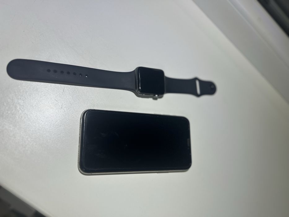 Iphone X и apple watch 3