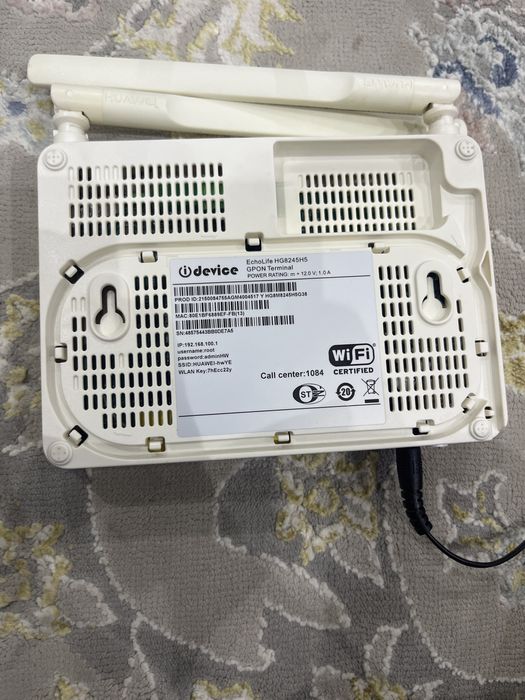 Huawei EchoLife HG8245H5 GPON Wi-Fi router sotiladi.
