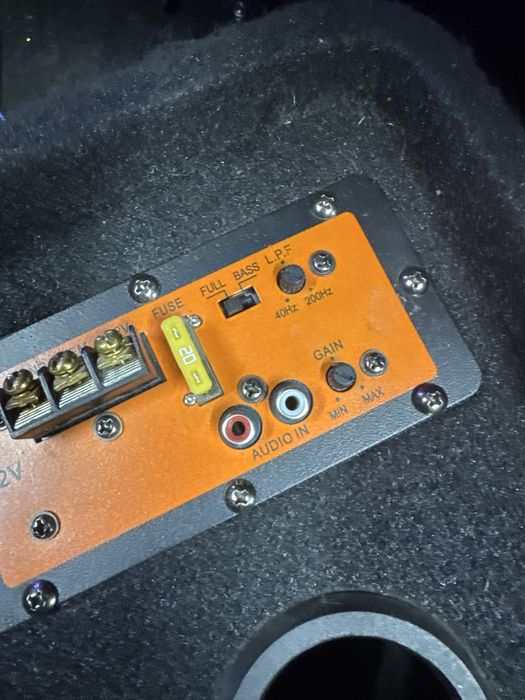 Сабвуфер буфер для машины