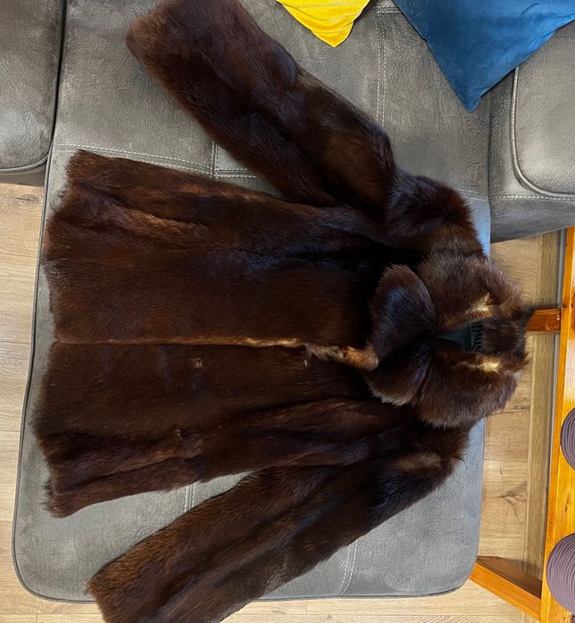 Кожено палто от бобър