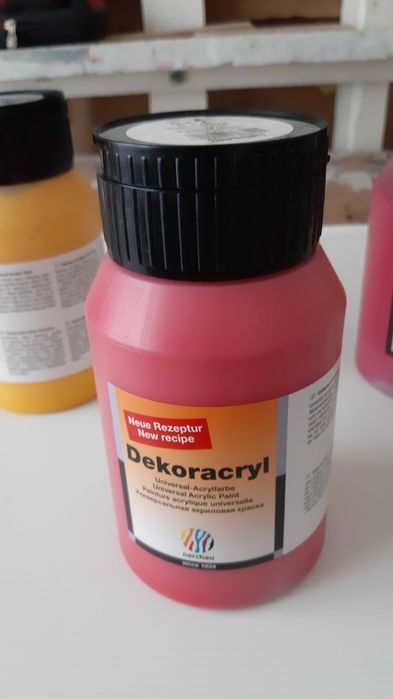 Акрилни бои, качествени, германски за художници и не само, 750 ml.