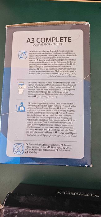 Aparat de aerosoli Omron A3 Complete