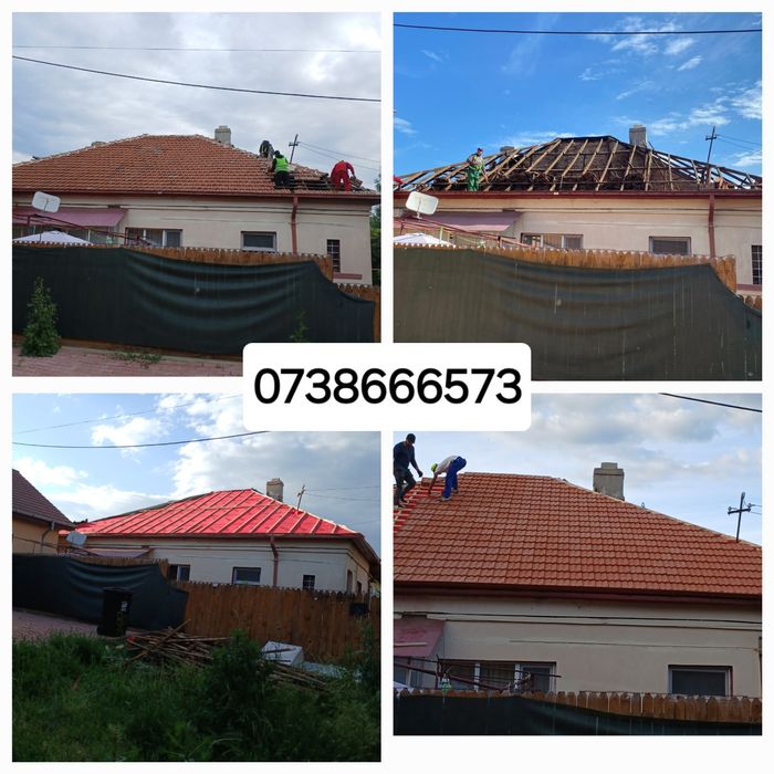 Executam acoperișuri