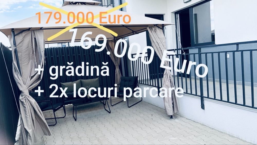 Apartament 3 camere zona Selimbar cu gradina de 87 mp