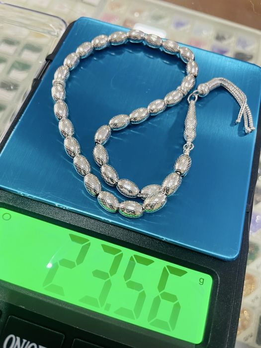 tasbeh kumush 925 turkiya