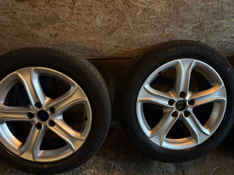 Jante + Cauciucuri  Audi A4 B8 din Aliaj 17 inch