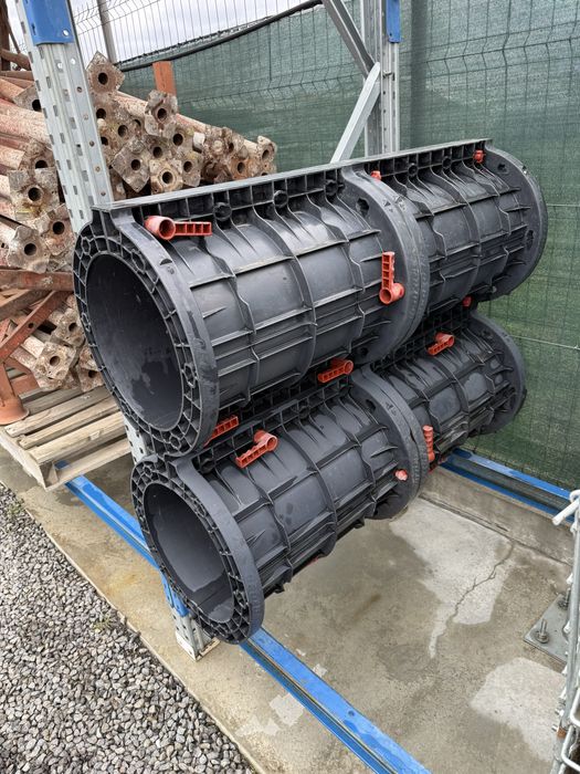 Cofraj stalpi beton rotund GEOTUBE diametru 35 cm  profesional