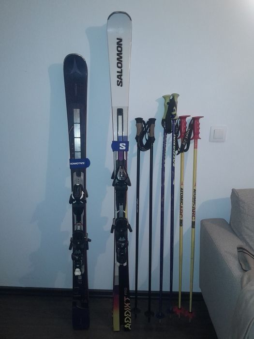 Salomon Addikt Pro 170,Atomic Cloud 152,щеки
