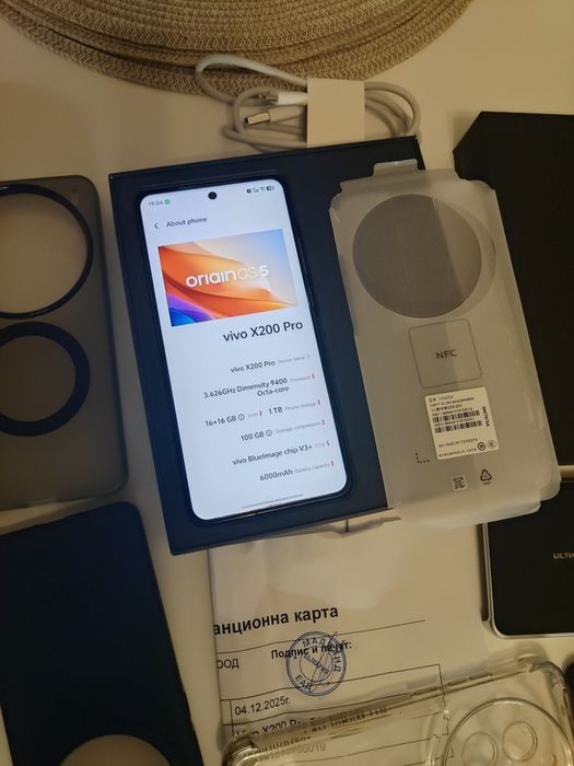 Продавам Vivo x200 pro 16gb/1Tb