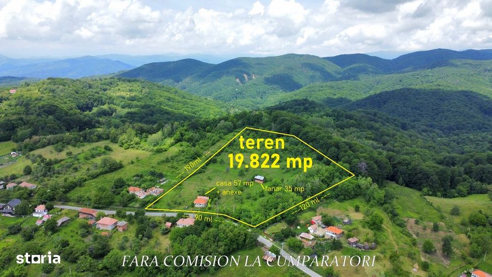 Teren 19.822 Mp, Cadru Natural Minunat