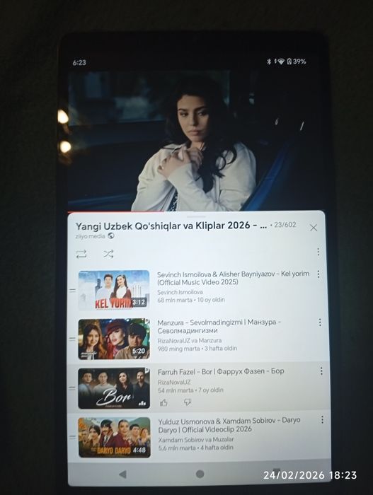 Planshet Xonor Pad  x7 4/128 oganimga 2 oy bo'ldi ideal