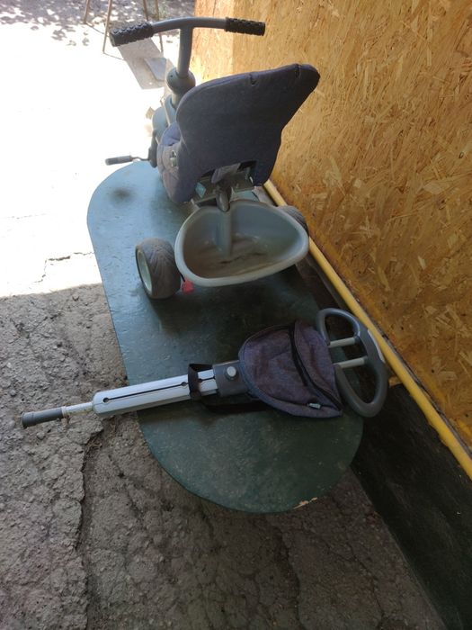 Трёхколёсный детский велосипед