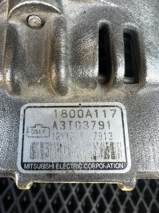 Генератор на Pajero 4 митсубиси паджеро