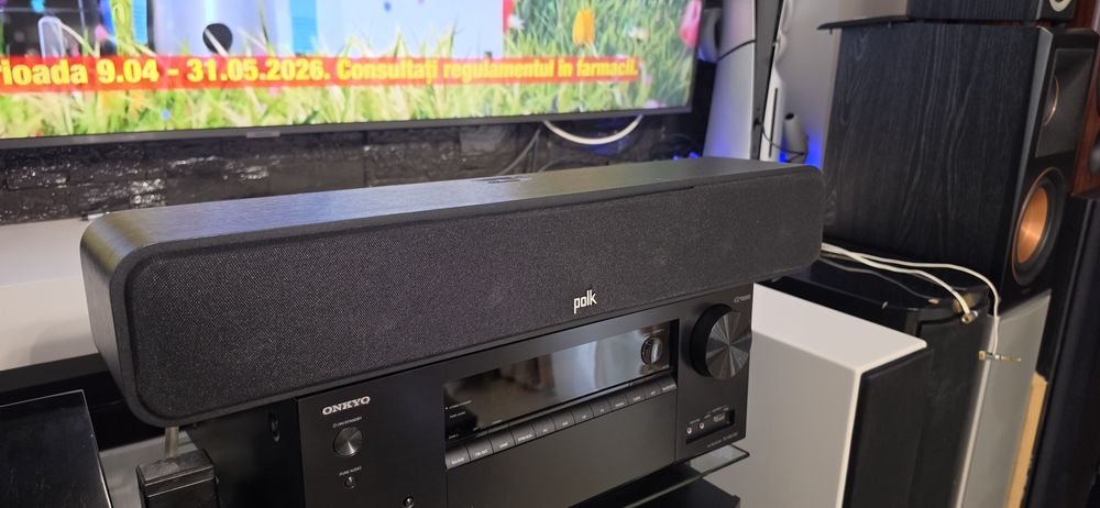Boxa centrala slim  Polk Audio Signature Elite ES35C  1500lei in magazine