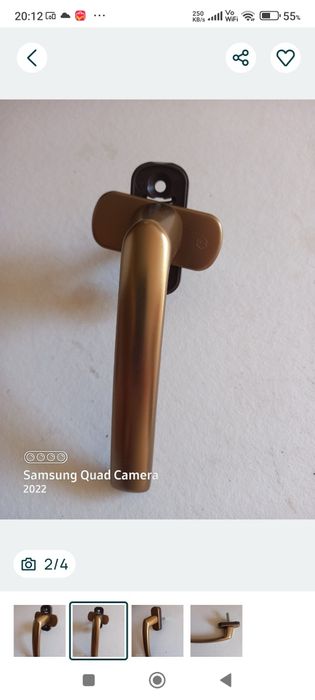 Mâner pt geam termopan