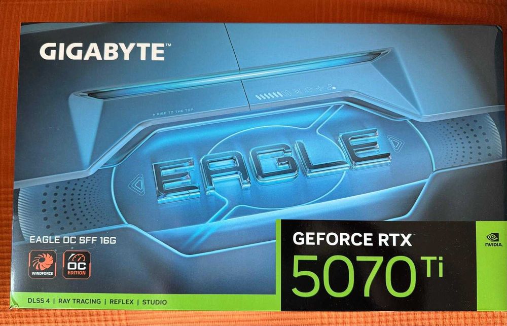 Placa Video Gigabyte RTX 5070 Ti EAGLE OC SFF 16GB sigilata, garantie
