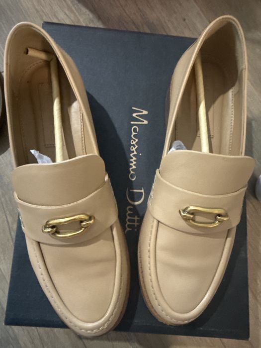 Нови мокасини Massimo Dutii естествена кожа номер 40