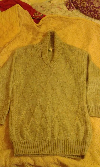 Индийский мохер -свитер, гамаши, шарф