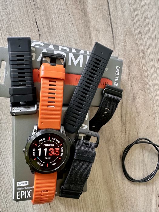 Garmin Epix Pro Gen 2 Sapphire 51mm + оригинални каишки