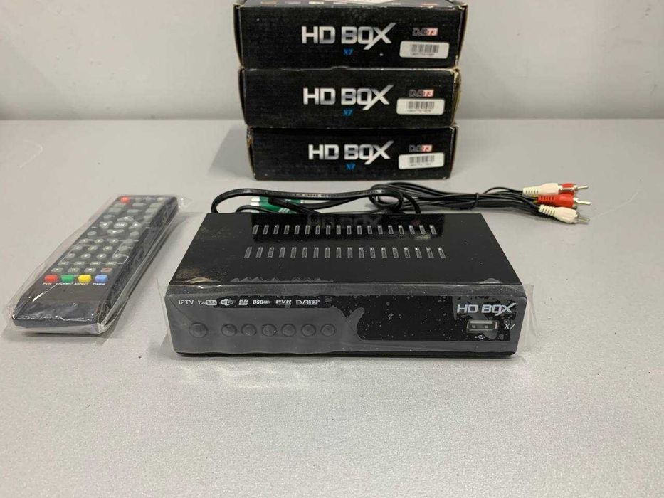 Тюнер HD Box X7 – цифровой ресивер, IPTV, Full HD