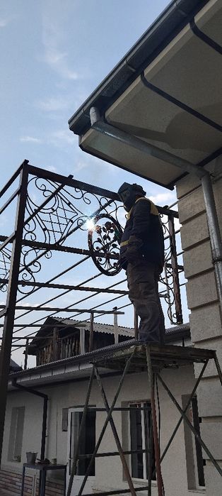 Дарвоза навес перила ясаймиз