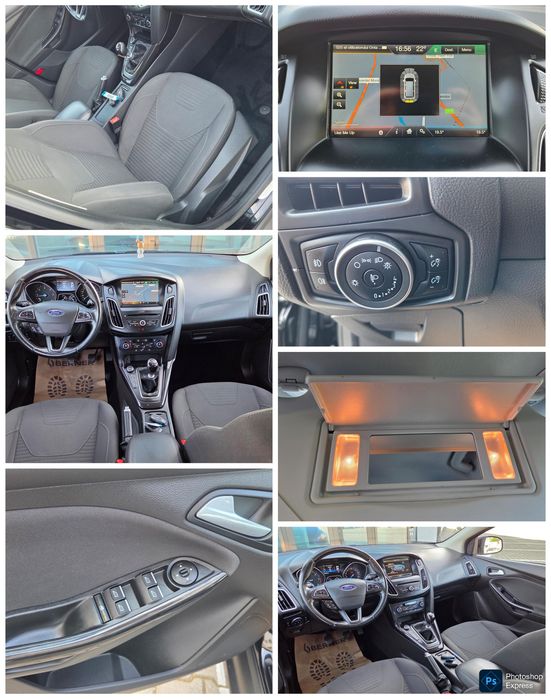 Ford Focus 1.5 TDCI, 120 cp Model TITANIUM, an 08/2016,euro 6, RATE/Avans 0 ! Rate de la 149€ ron/lună,  Garanție,  Revizie! Gata de drum !!!