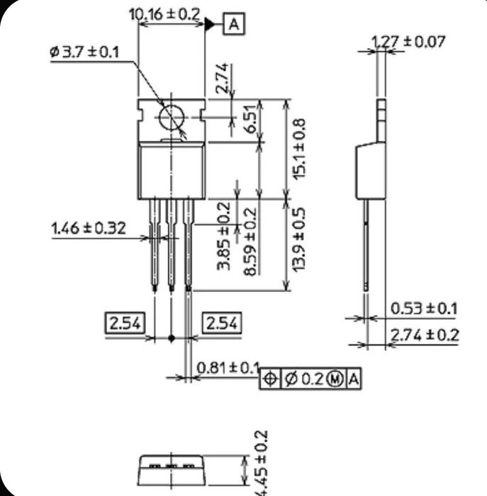 Полевой транзистор IRF 840