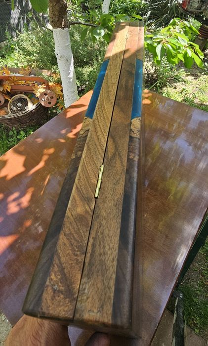 Set table handmade rășină epoxidica