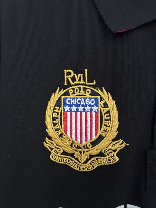 Tricou Polo Ralph Lauren Chicago Negru L 3