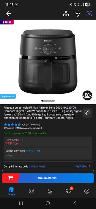 Friteuza Serie NA230/00