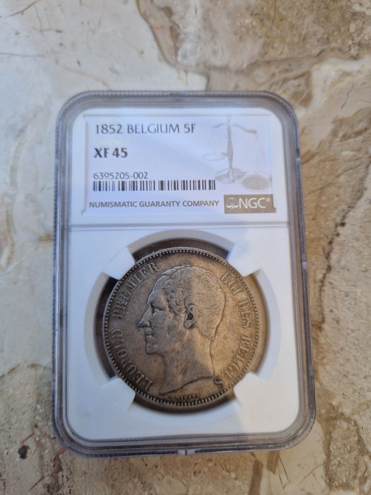 5 франка 1852г XF 45