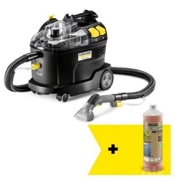 Karcher Puzzi 8/ 1Профессиональный моющий пылесос. 
Также имеются все