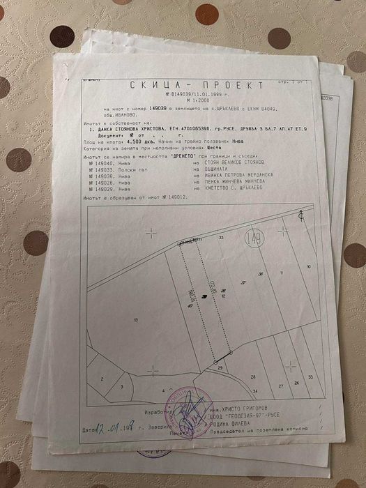 Продавам земеделска земя