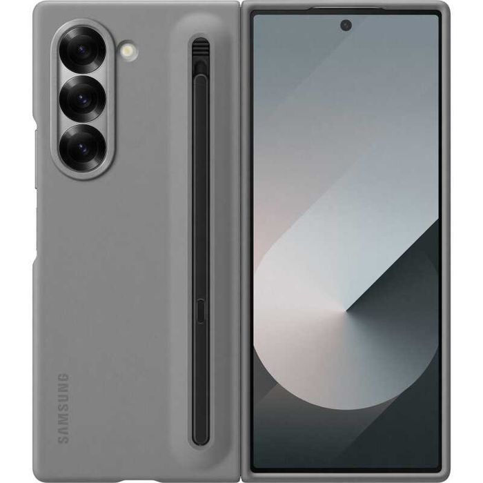 Husa Galaxy Z Fold 5/6 + S Pen / Fold 5 Eco-Leather / Clear case / folie de protectie