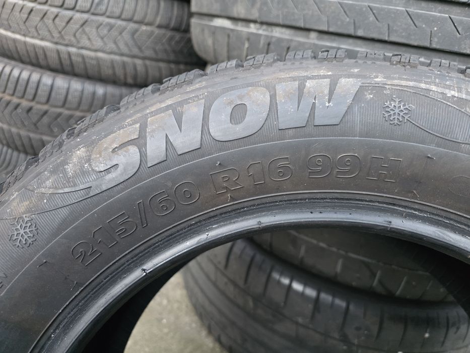 4бр Като нови зимни гуми 215 60 16 - Sebring - DOT 2024