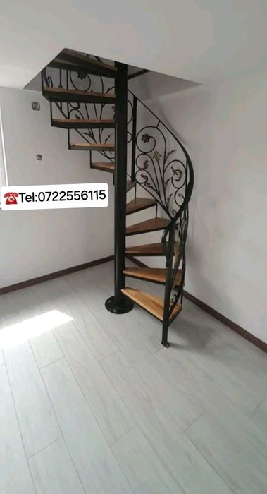 Scări Spirală interioare/exteriore