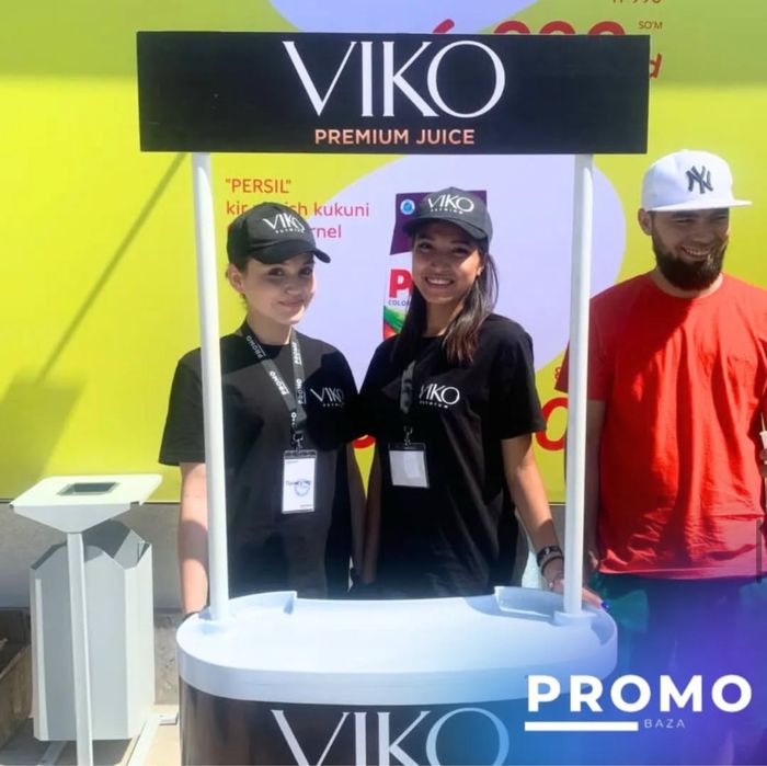 Промо персонал , проведение дегустаций / семплингов , промо стойки