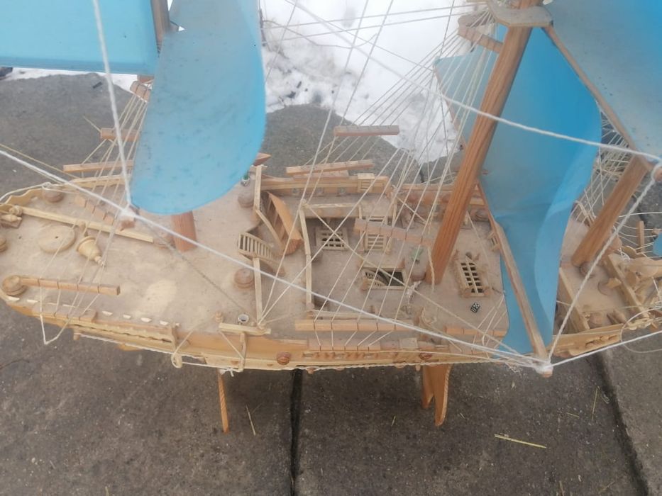 Корабль ручная работа