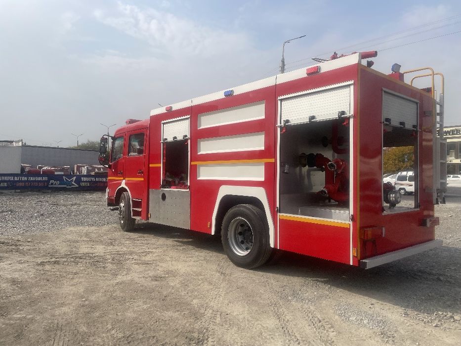 Пожарная машина 6 кублик