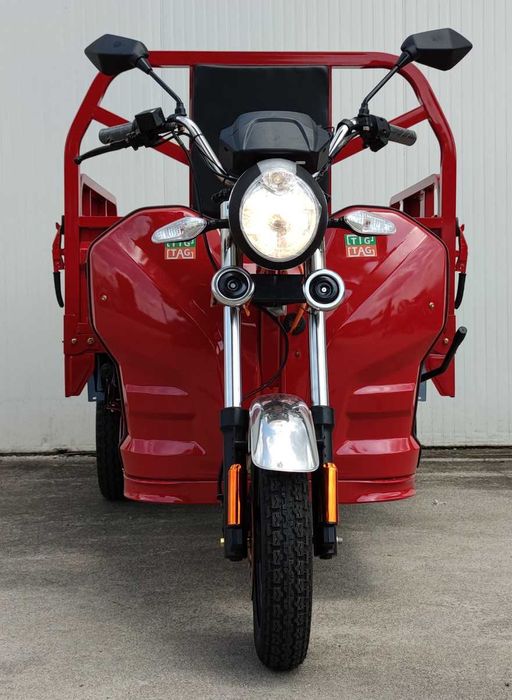 Електрическа карго триколка EcoWay модел JBII 130 самосвал бордо