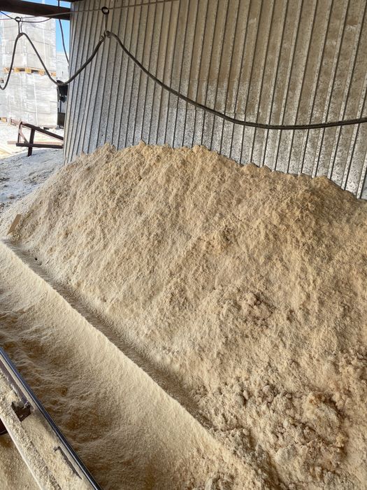 Опилки в мешках по 500тг.