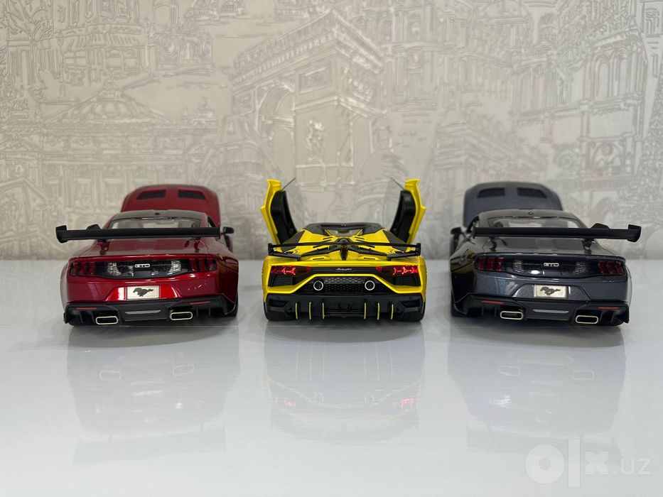 1/18 масштаб Lamborghini,Mustang