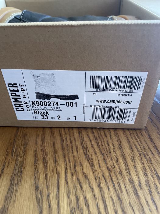 Боти естествена кожа Camper