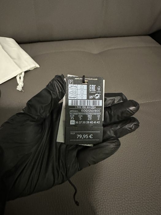 Лоферы Massimo dutti 35 размер