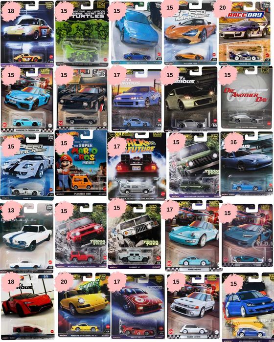 Хот Уилс Hot Wheels Premium Chase, Sth, Car Culture, Boulevard, Fast Furious,