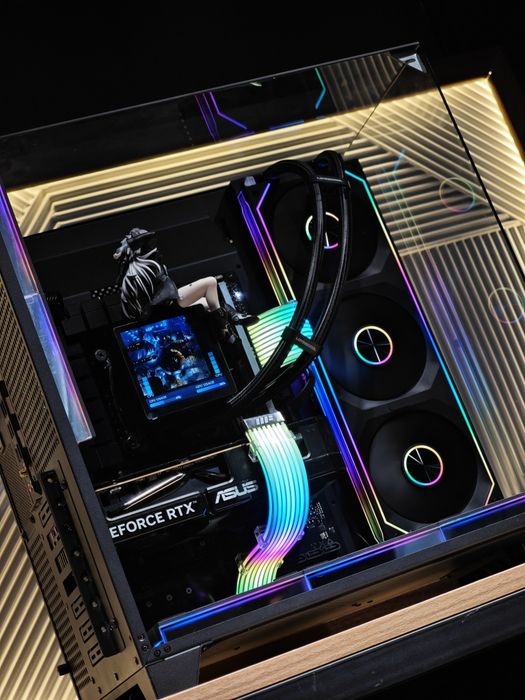 Мощный компьютер Ryzen 7 7800x3d/Ozu32 d5/RTX 5070 12g/SSD 1T
