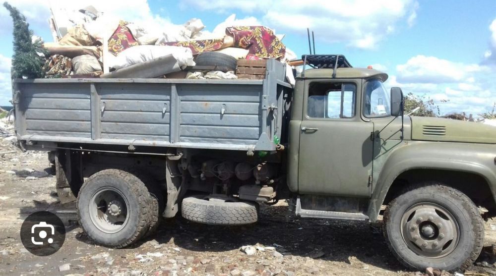 Мусор вывоз ЗИЛ 130
